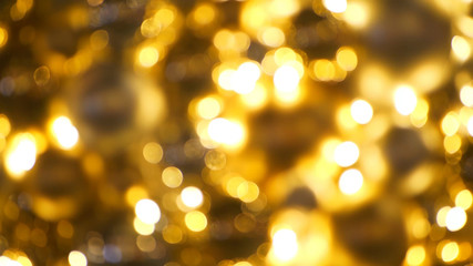 Obraz premium Beautiful golden Christmas background