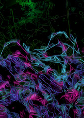 Contemporary abstract art, modern artposter, stylish wallpaper