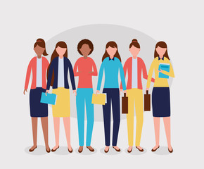 Obraz premium business people group