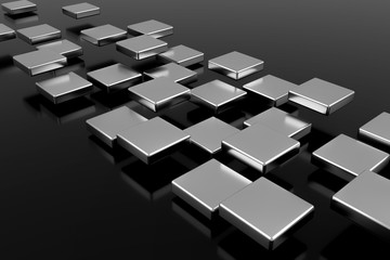 Abstract background. 3D rendering.