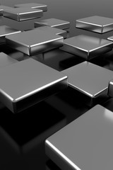 Abstract background. 3D rendering.