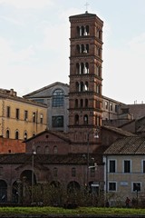 Fototapeta na wymiar Basilica di Santa Maria in Cosmedin, Roma