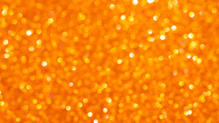 Orange bokeh for a background.