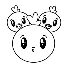kawaii cute faces expression