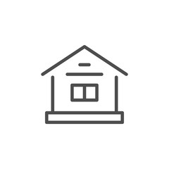 House line icon