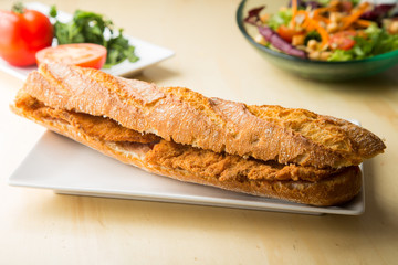 Bocadillo Sandwich Spanish Tapas.