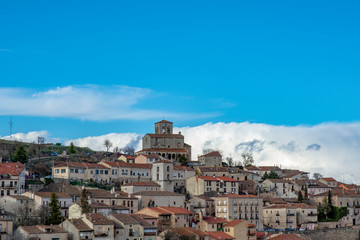 Fototapeta na wymiar Panoramic of Sepulveda, Segovia