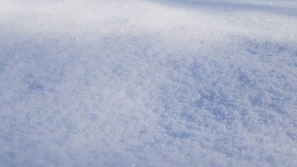 Schnee mit Klitzer