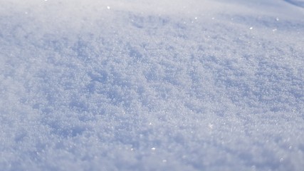 Fototapeta na wymiar Klitzernder Schnee