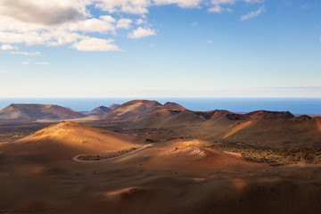 Fototapeta na wymiar Timanfaya National Park, Lanzarote