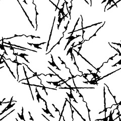 Urban UFO camouflage of various shades of white and black colors