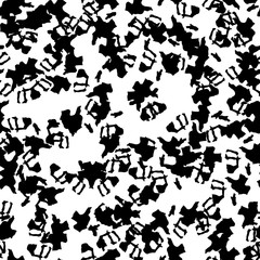 Fototapeta premium Urban UFO camouflage of various shades of white and black colors