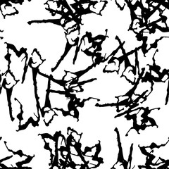 Urban UFO camouflage of various shades of white and black colors