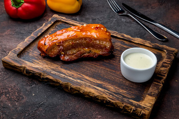 Barbecue pork ribs