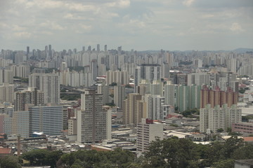 Fototapeta na wymiar Views of Sao Paulo city