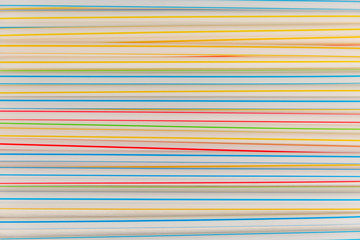 A lot of cocktail tubes, background