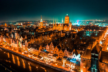 Gdańsk z lotu ptaka © Aleksander