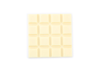 Chocolate bars isolated on white