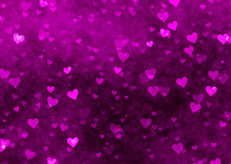 valentine pink colored grunge hearts background