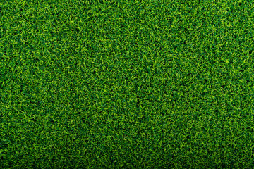 Green artificial grass background - obrazy, fototapety, plakaty