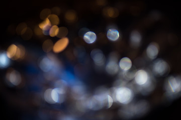 abstract bokeh lights background