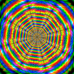 Abstract rainbow background