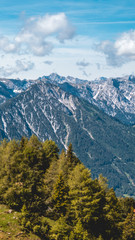 Smartphone HD wallpaper of beautiful alpine view at the Achensee - Maurach - Tyrol - Austria