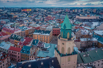 Lublin z lotu ptaka © Aleksander