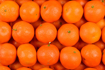 Mandarin orange background.