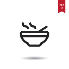 Broth vector icon