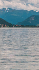 Smartphone HD wallpaper of beautiful alpine view at the Achensee - Maurach - Tyrol - Austria