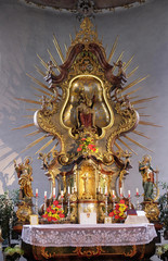 Maria Vesperbild Church in Ziemetshausen, Germany 