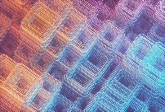 Geometric background, illustration