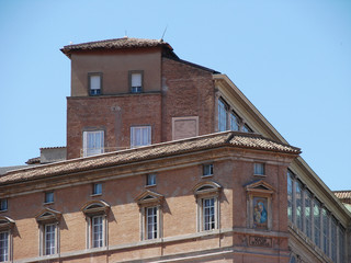 Rome, Italy -  June 3, 2017: The Vatican City inside