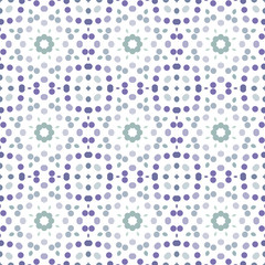 Seamless abstract pattern background with a variety of colored circles.