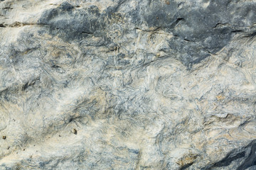 Post-glacial stone surface with lot of cracks