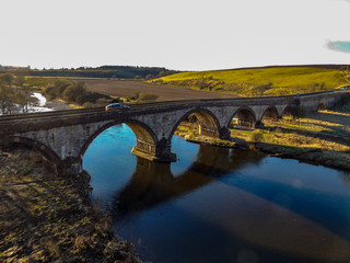 Fototapeta premium bridge over the river