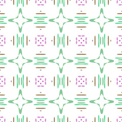 Seamless background pattern with a variety of multicolored lines.