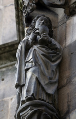 Saint Barbara, Collegiate Church of St. George in Tubingen, Germany