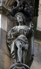 Saint John the Baptist, Collegiate Church of St. George in Tubingen, Germany