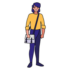 young man avatar character