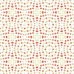 Seamless abstract pattern background with a variety of colored circles.