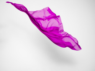 abstract flying fabric