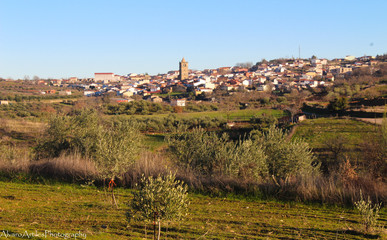 Obraz premium A village