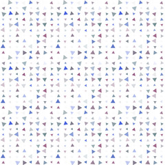 Abstract seamless pattern background with multi-colored varied triangles.