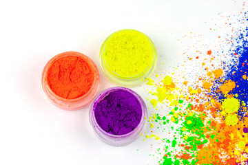 Natural colored pigment powder.