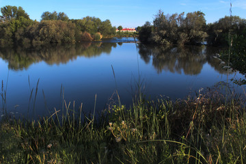 Tormes river, Salamanca, Spain 