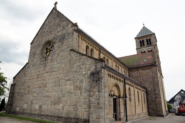 Fototapeta na wymiar The parish church of St. James in Hohenberg, Germany
