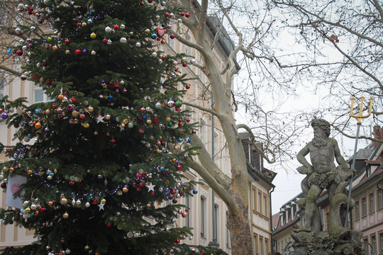 Christmas Tree in Bamberg