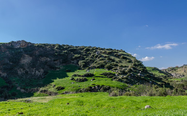 Africa, Morocco, the mountains of El Reef, the road to Chefchaouen